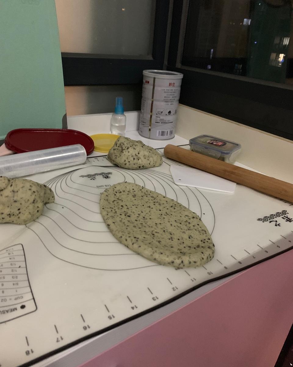 金大旺的黑芝麻吐司