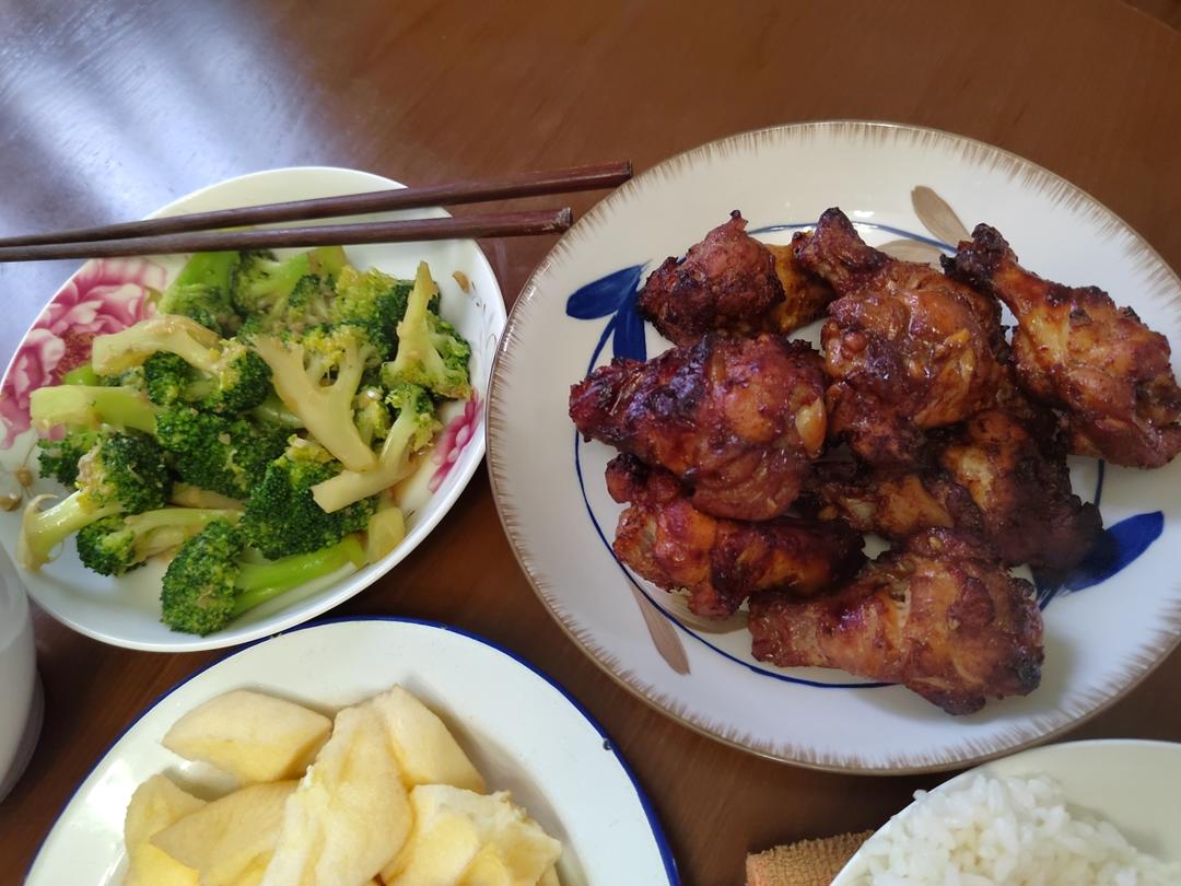 鲜嫩多汁！比烧烤摊好吃的孜然烤鸡腿