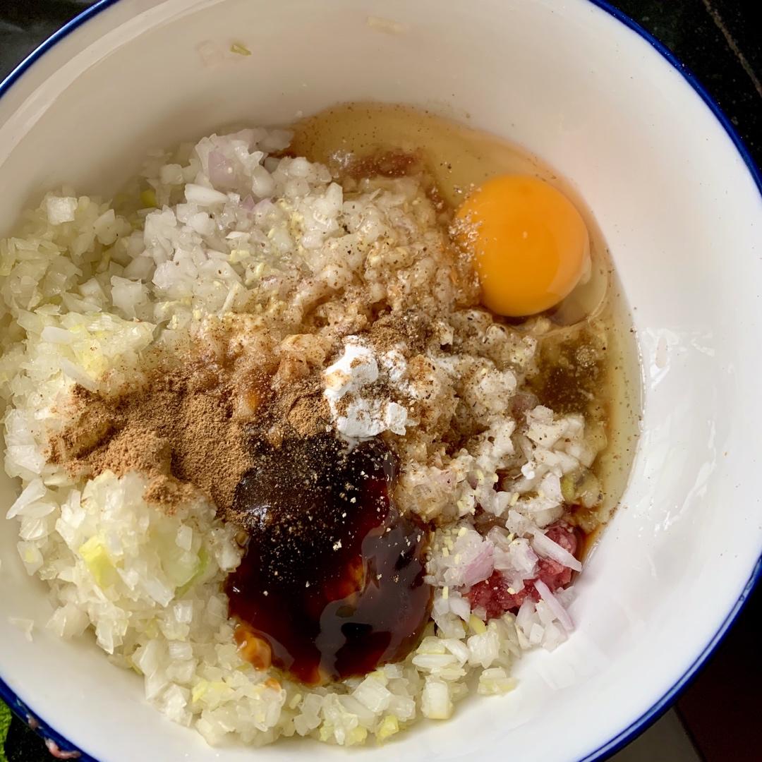 大葱牛肉饺子馅、包子馅