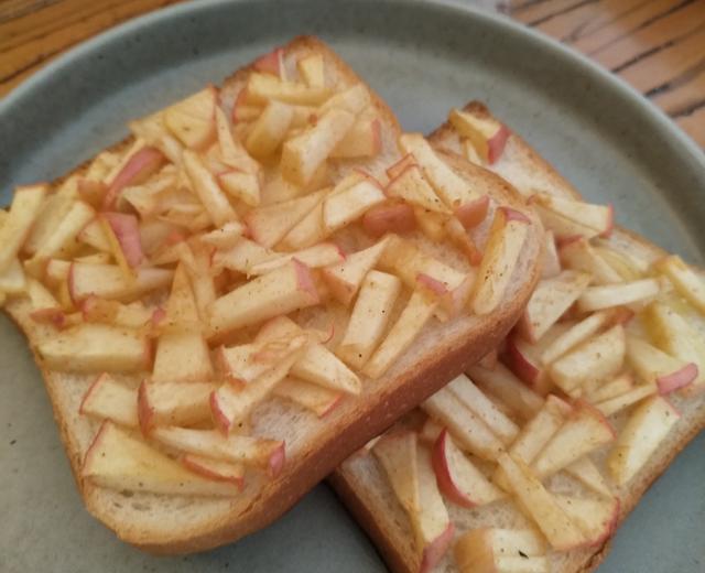 快手土司早餐之苹果篇的做法