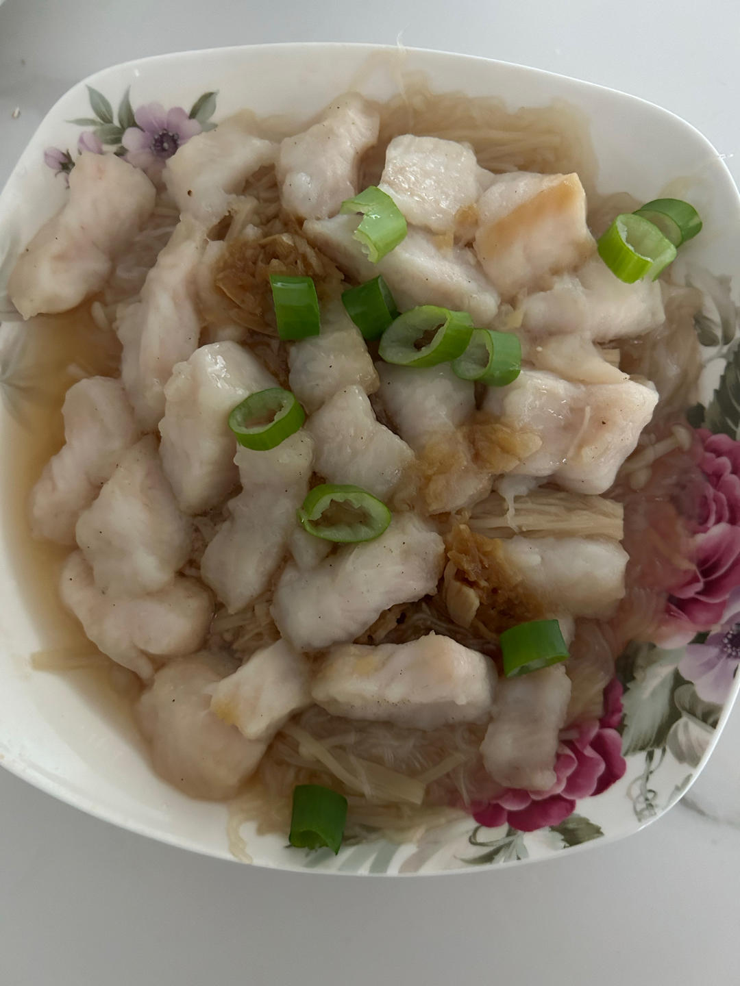 🔥吃不胖❗️蒜蓉粉丝龙利鱼❗️