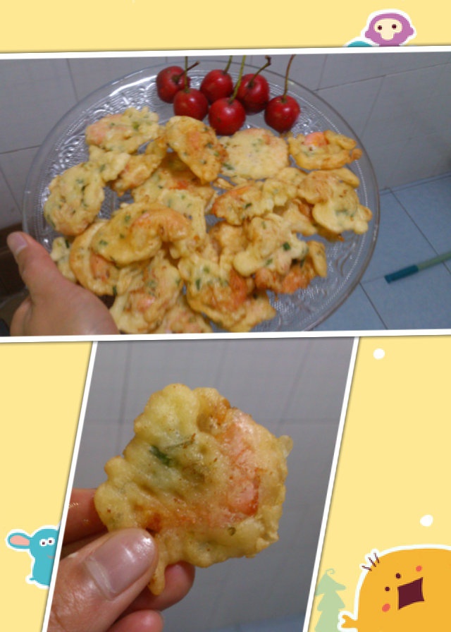 炸虾饼