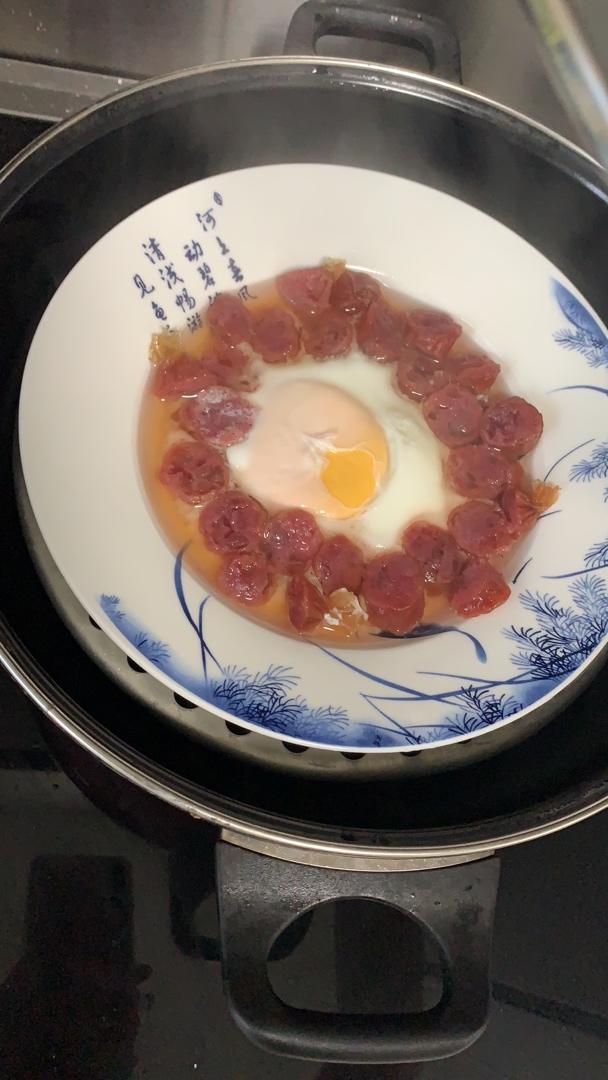 香肠蒸蛋