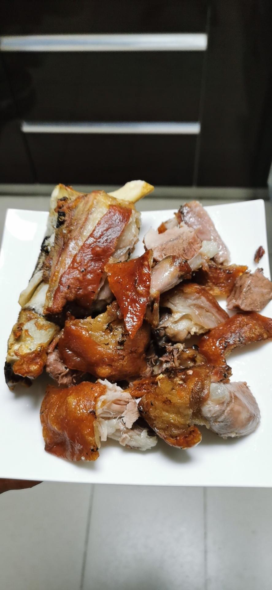 【0542】中式脆皮烤肘子  <302小厨房>