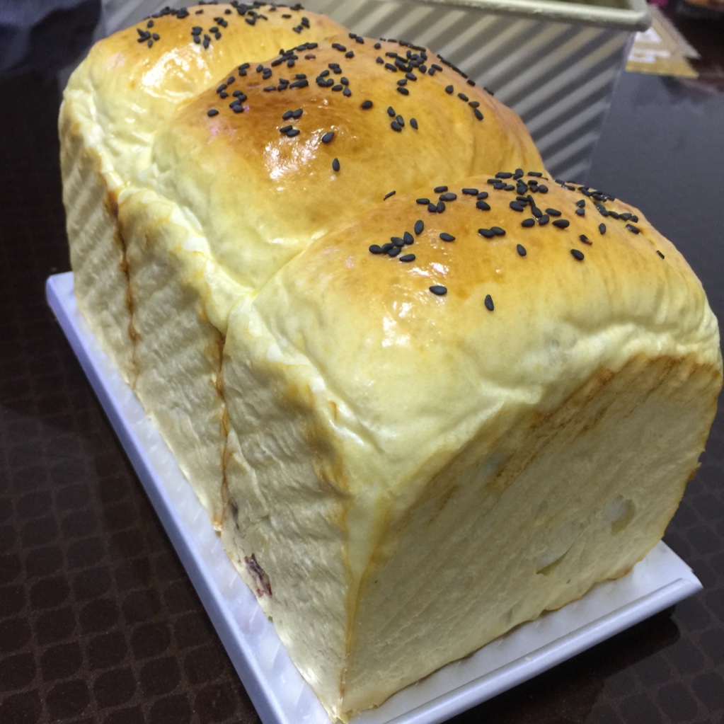 酸奶蔓越梅吐司～冷藏发酵