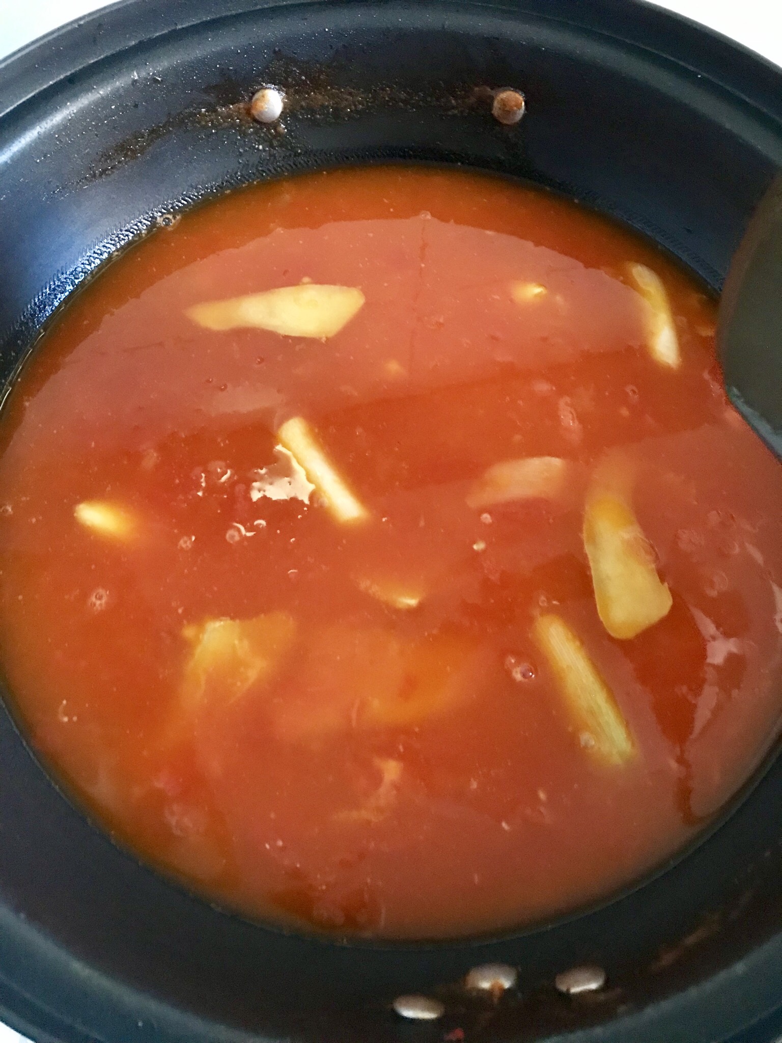 汤都可以喝的番茄火锅锅底的做法 步骤5