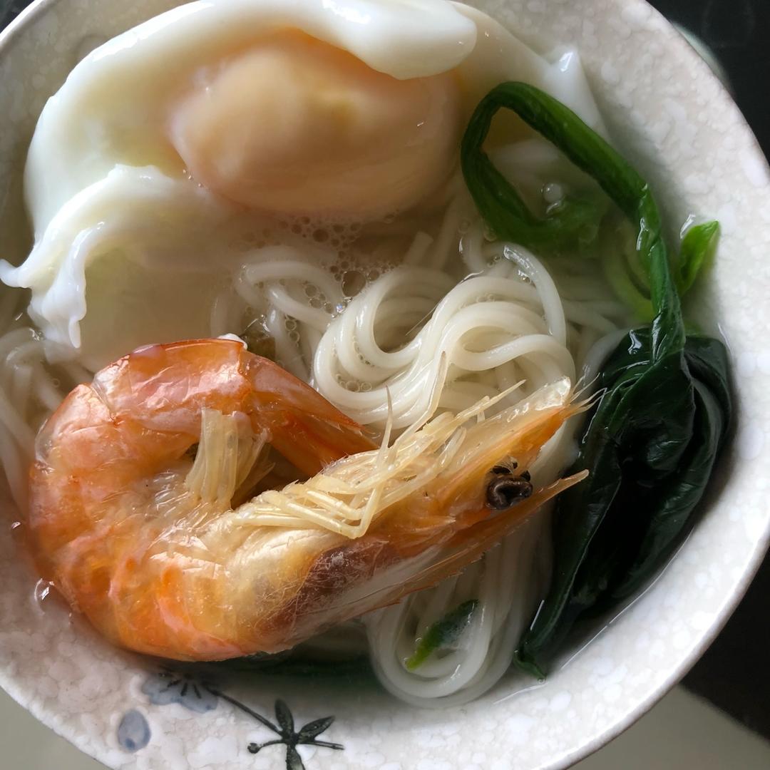 虾干鸡蛋面