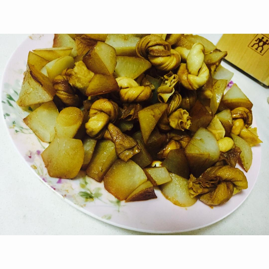 萝卜百叶结