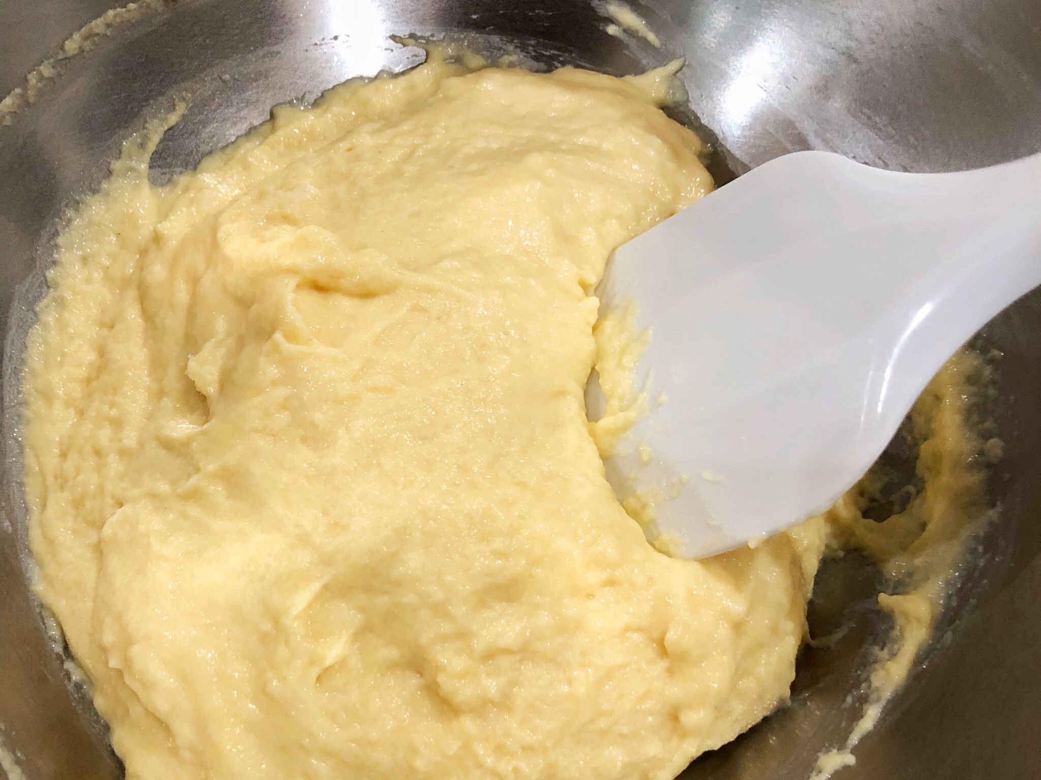 玉米酸奶发糕的做法 步骤4