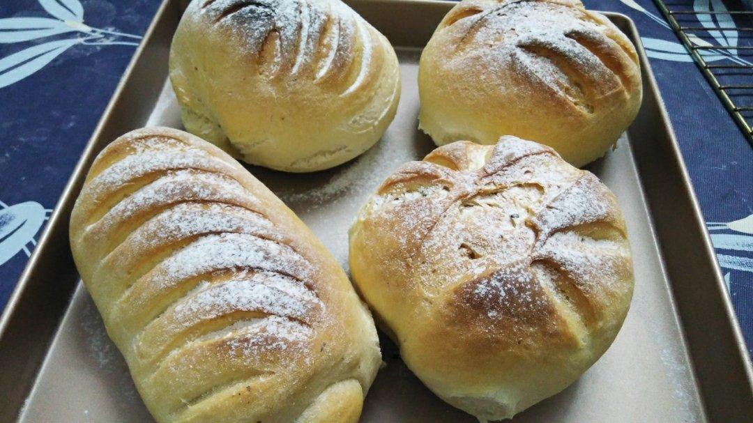 不需要手揉的无糖欧包