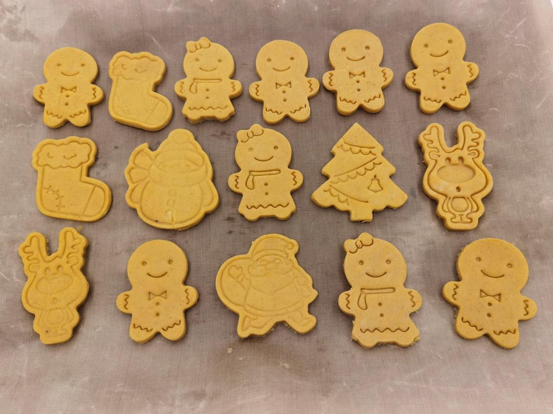 圣诞节的美食—姜饼人