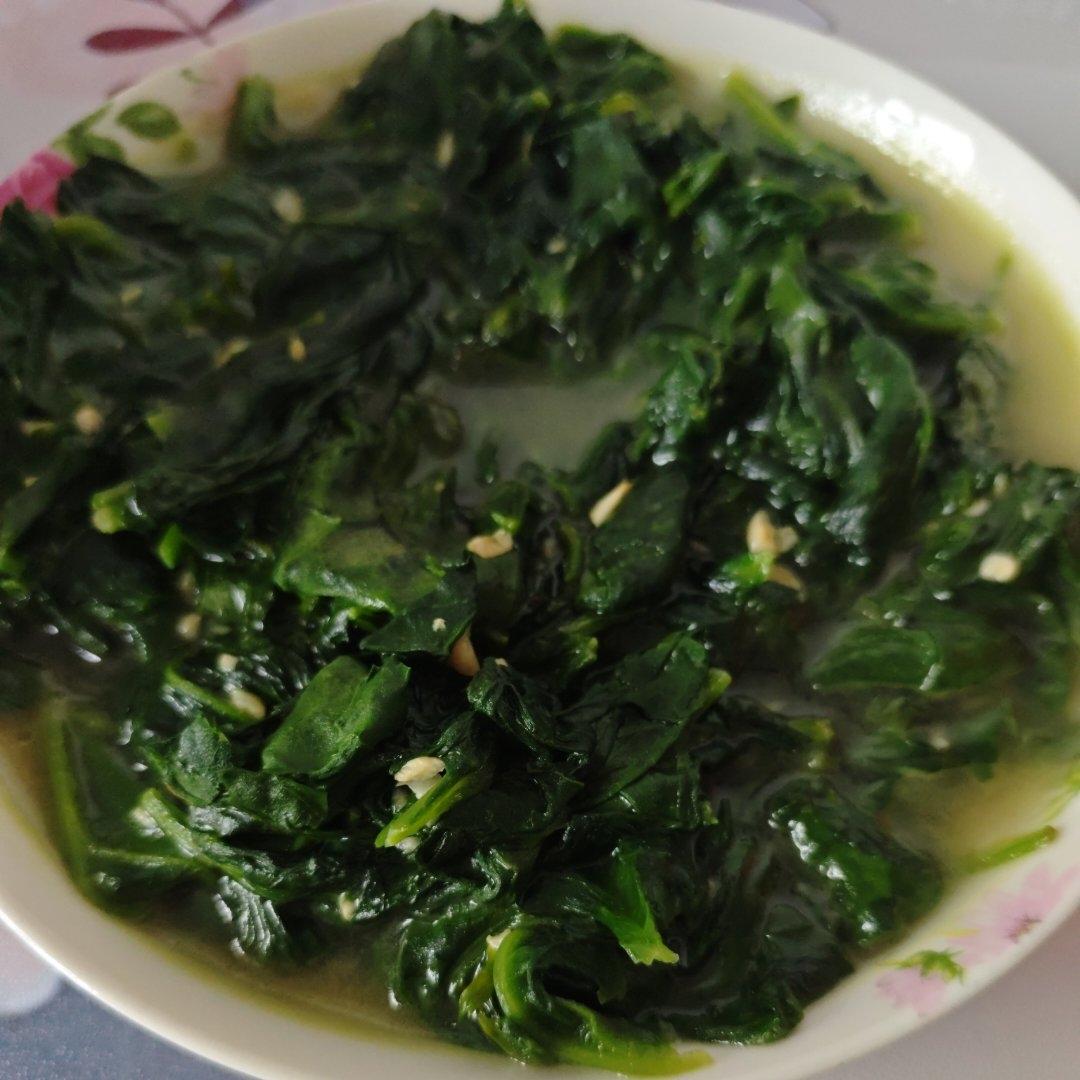 蒜香紫角叶（木耳菜）
