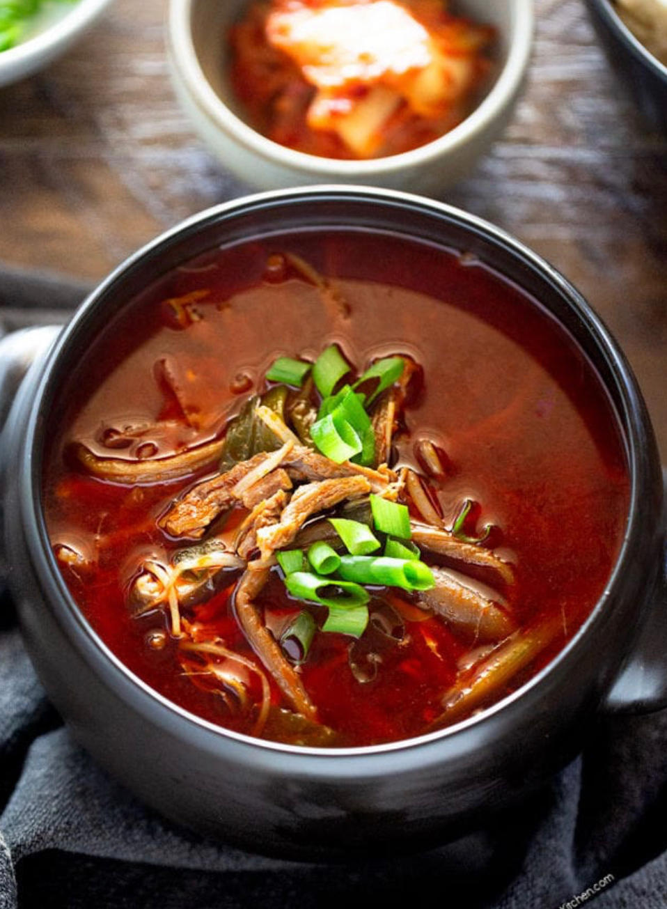 詹姆士韩式牛肉豆腐汤的做法