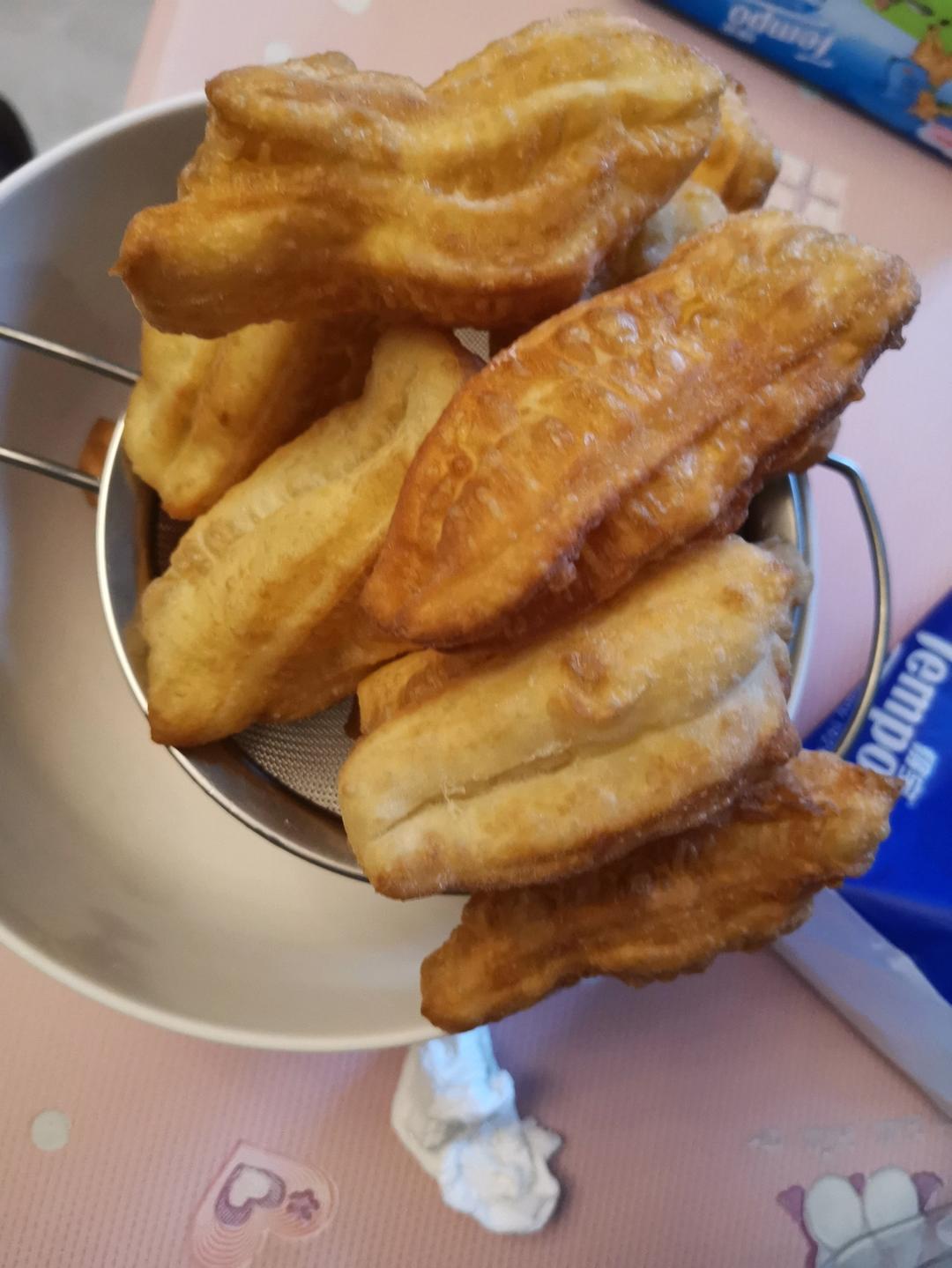自制无添加油条