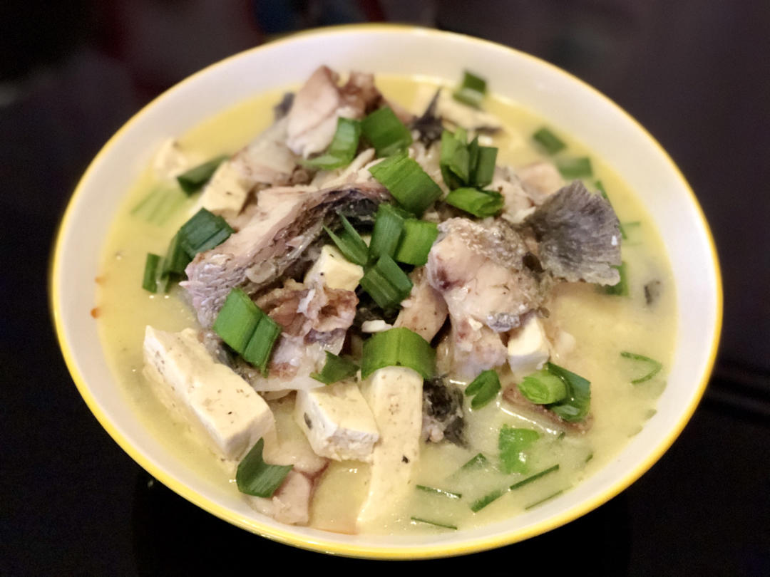 黑鱼豆腐汤