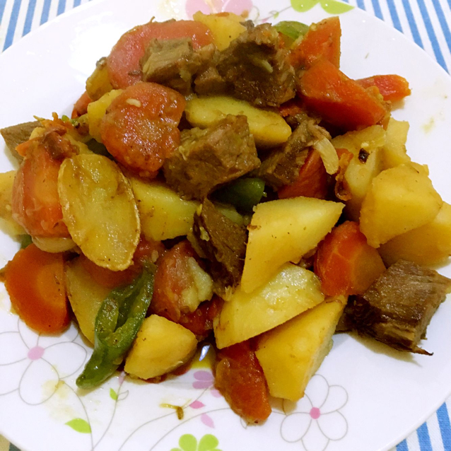 土豆烧牛肉
