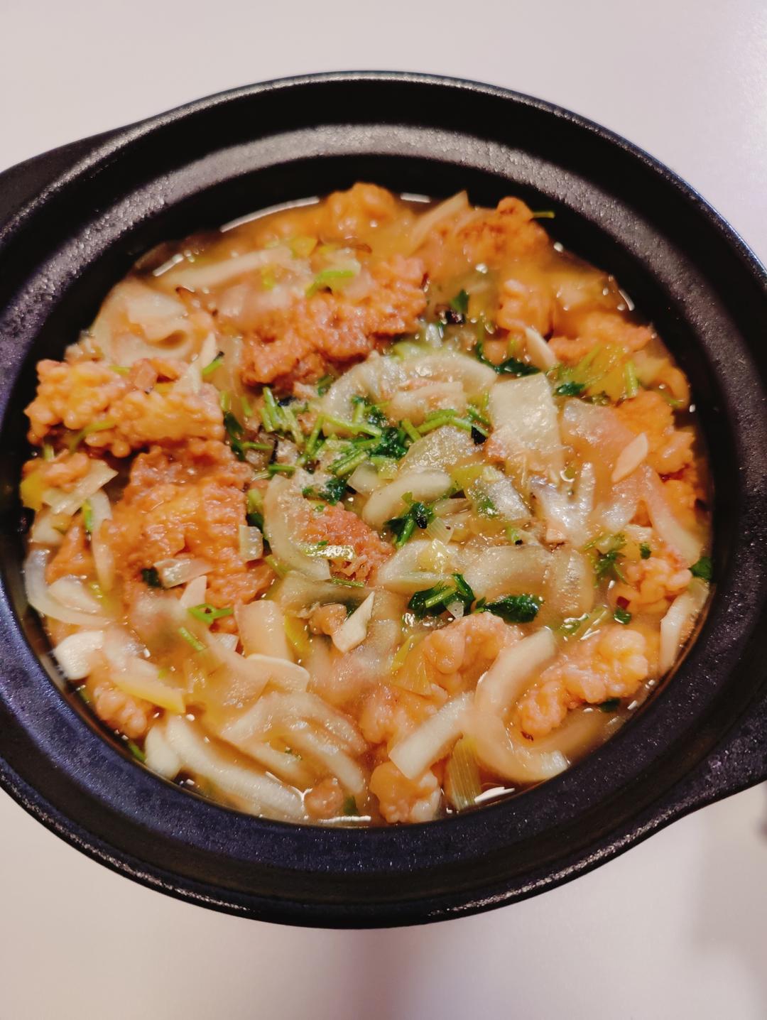 东北人喜欢的老黄瓜酥肉汤