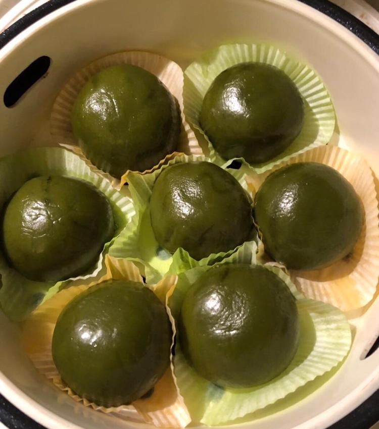 抹茶青团