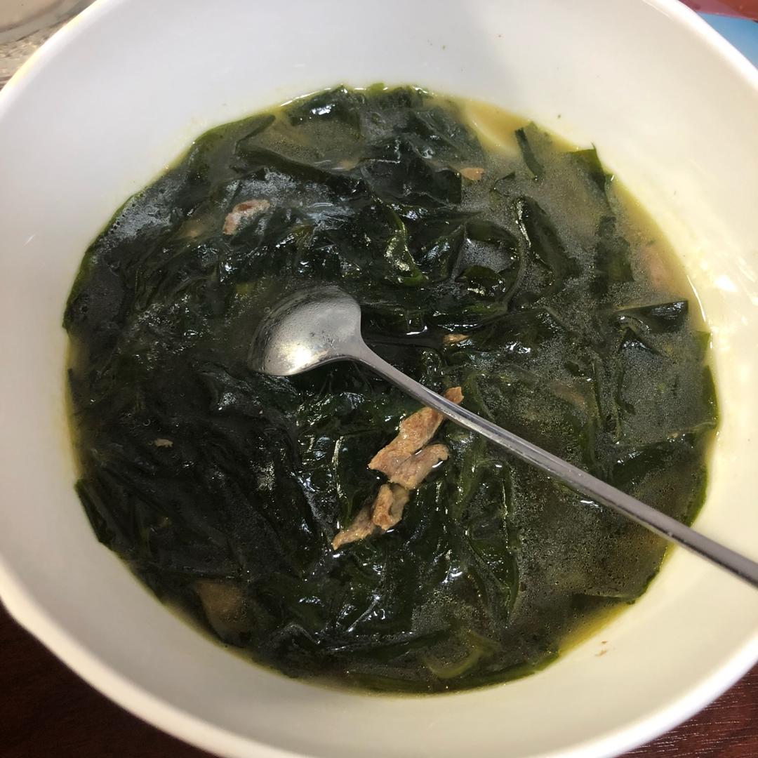 hailey_1012做的正宗韩式海带汤
