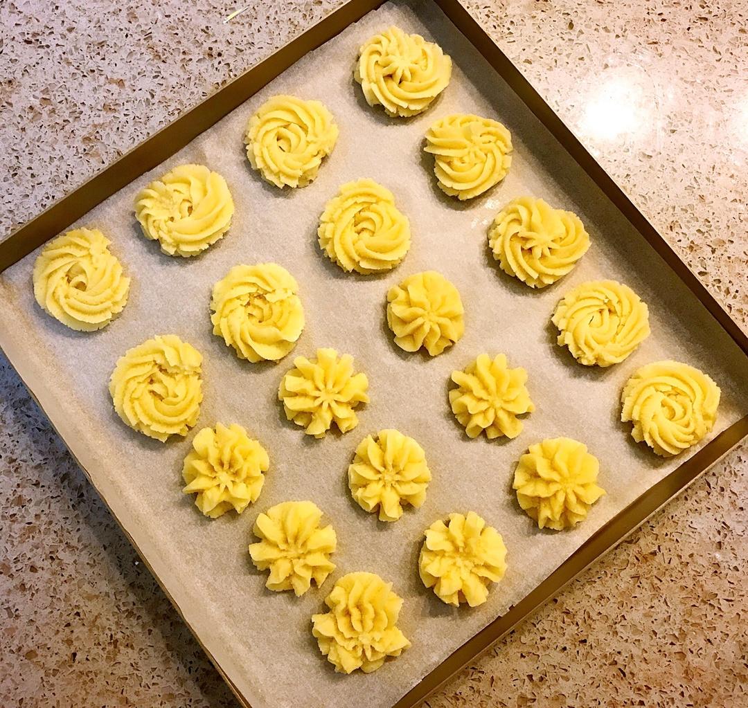 wendy雯儿做的君之黄油曲奇