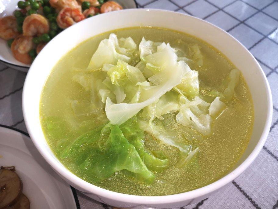 爽口包菜汤