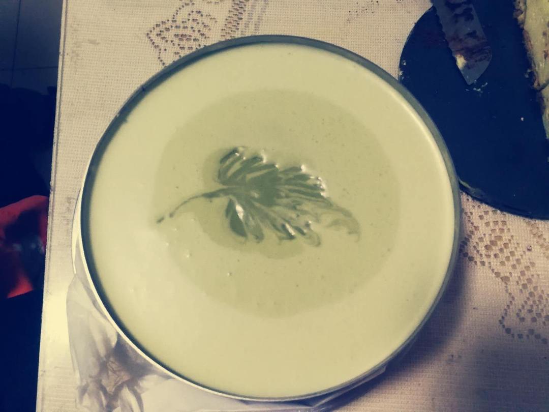 渐变抹茶慕斯蛋糕：我Amanda带着既美又作的抹茶甜点又来了！【曼食慢语】