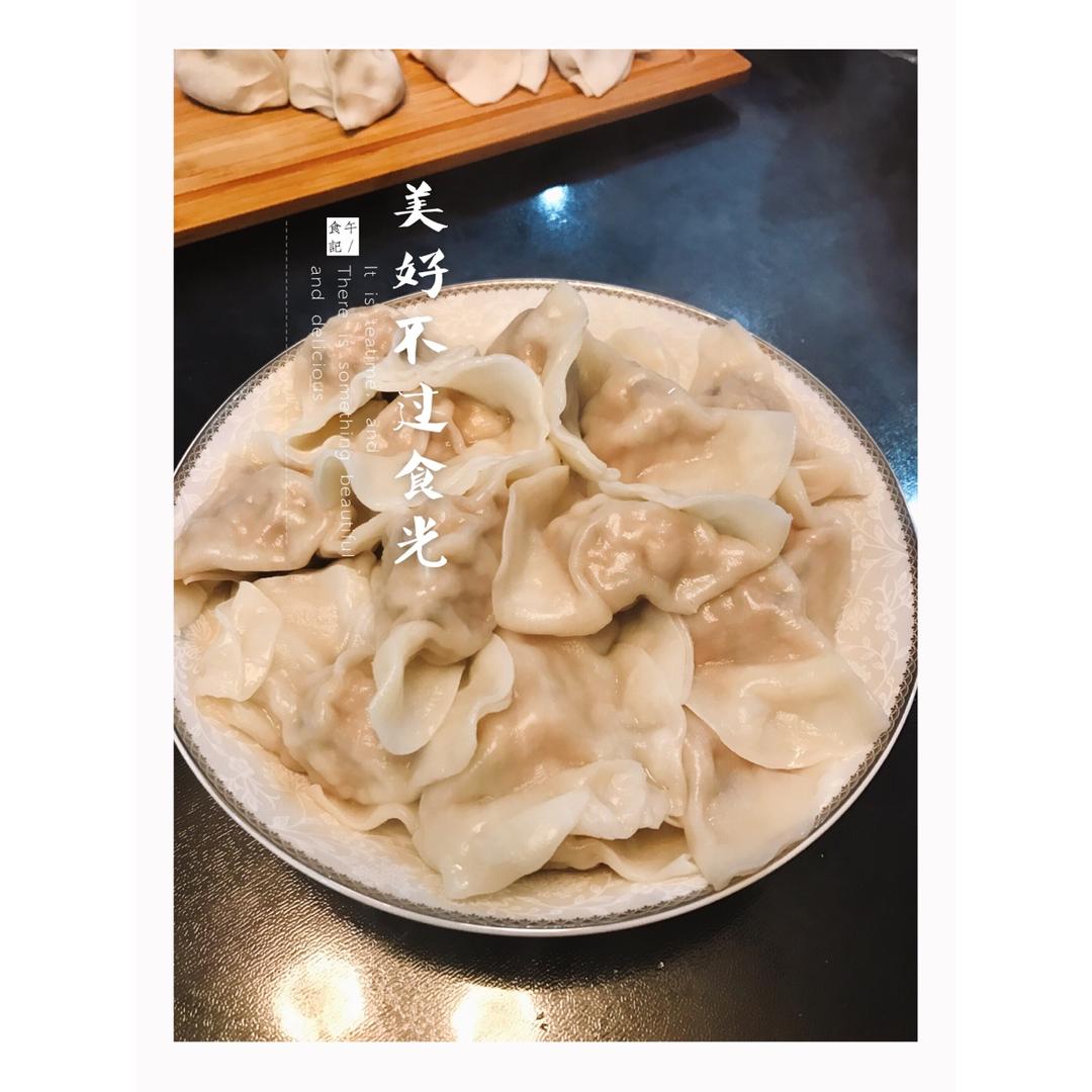 香菇肉馅饺子