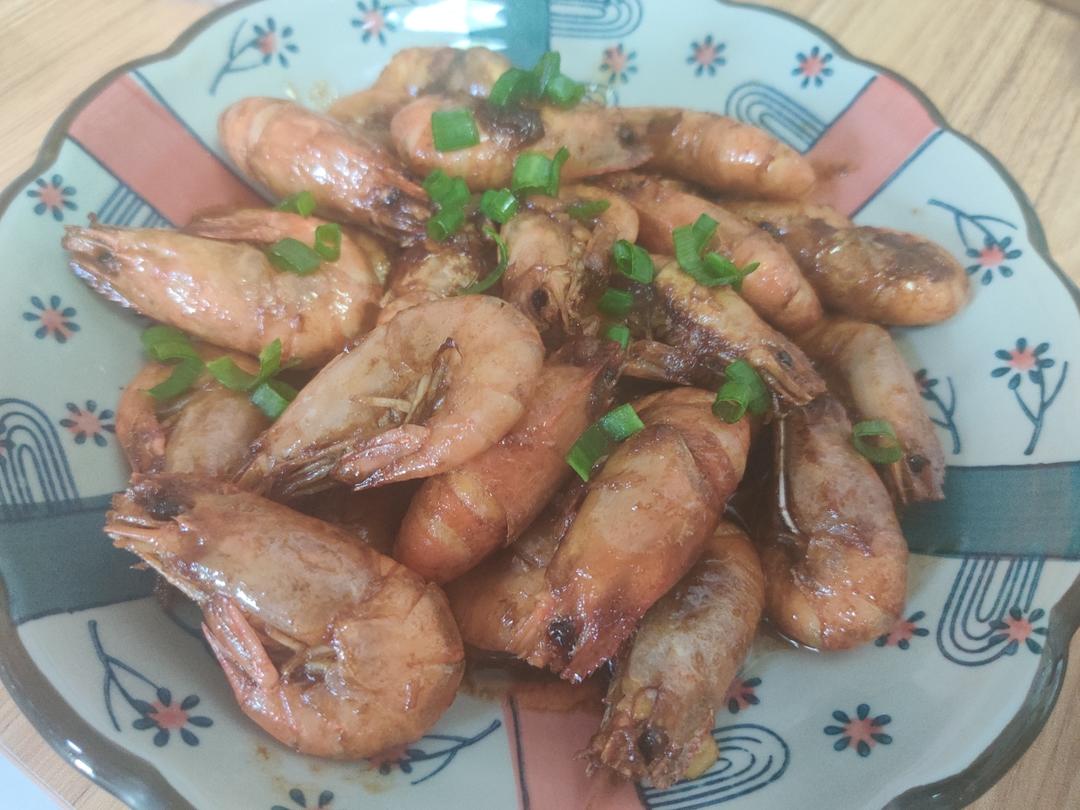 超好味的家常红烧大头虾（不喜甜慎入）