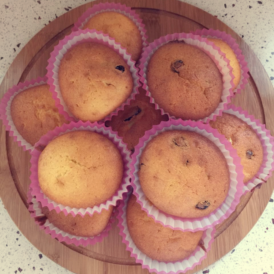 0失败的葡萄干麦芬