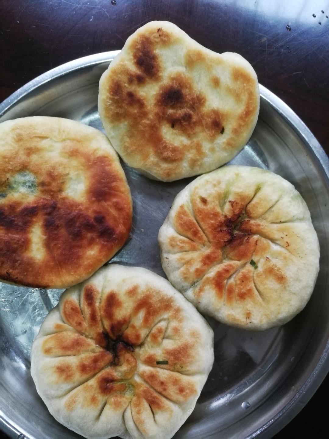 薄皮韭菜饼