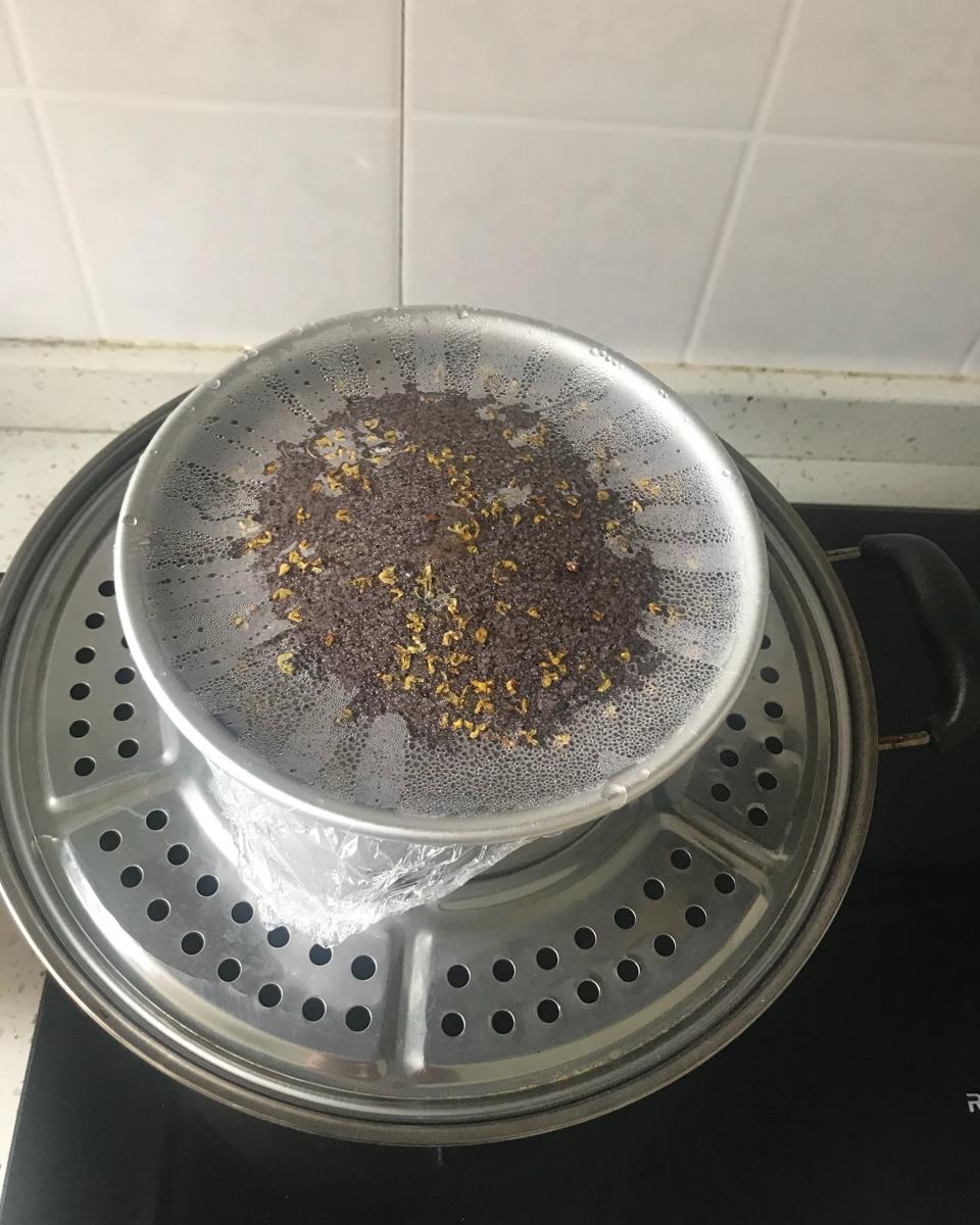 黑米糕