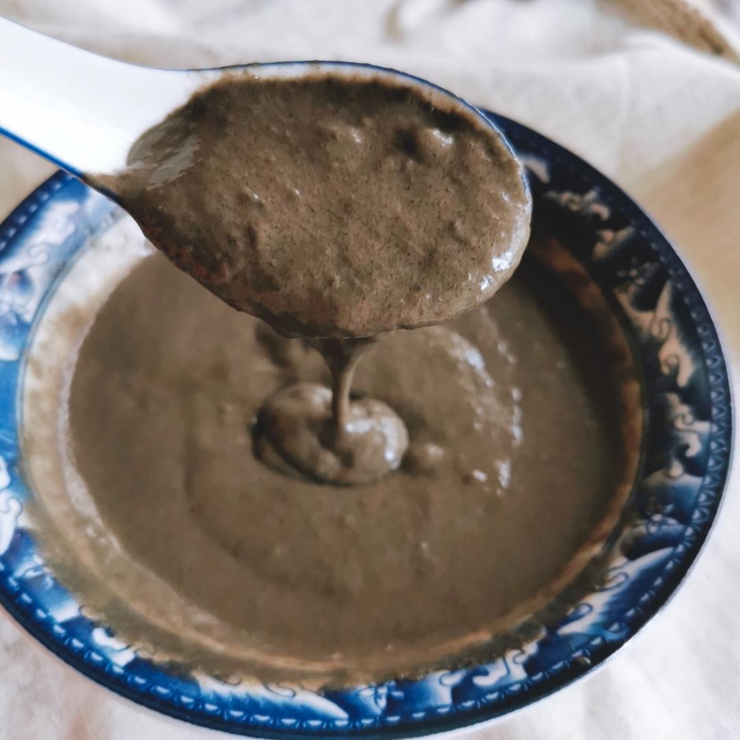 【生酮低碳】1分钟黑芝麻糊。超快手秒做好