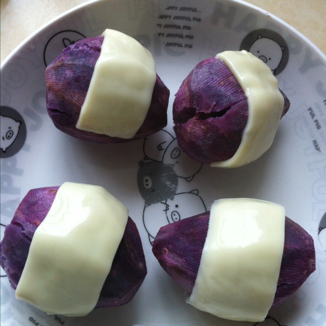 紫薯芝士卷
