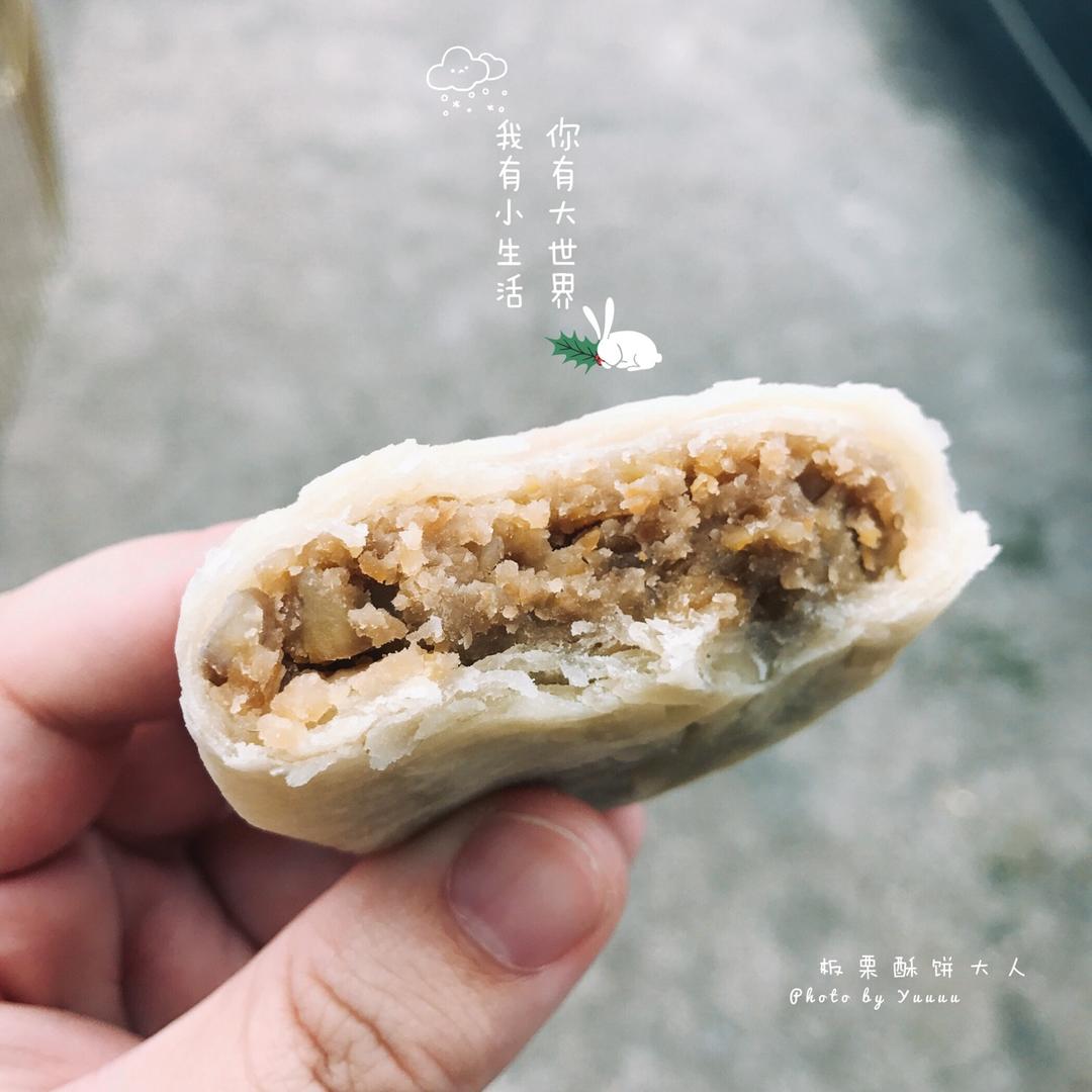 酥皮绿豆饼   酥得掉渣渣