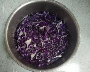 凉拌紫包菜的做法 步骤1