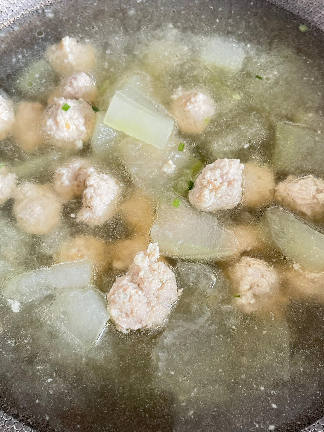 巨鲜美的冬瓜丸子汤