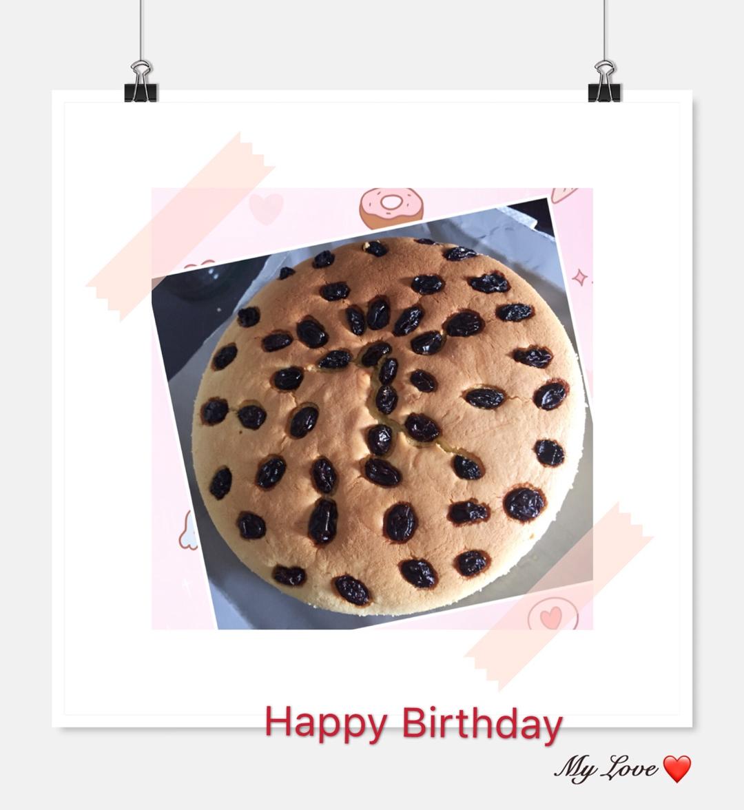 6寸轻芝士蛋糕(乳酪戚风蛋糕)