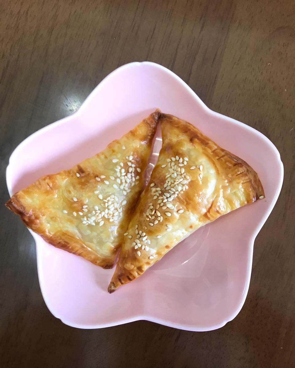 不用开酥，不用揉面，也能做香甜酥脆的苹果派