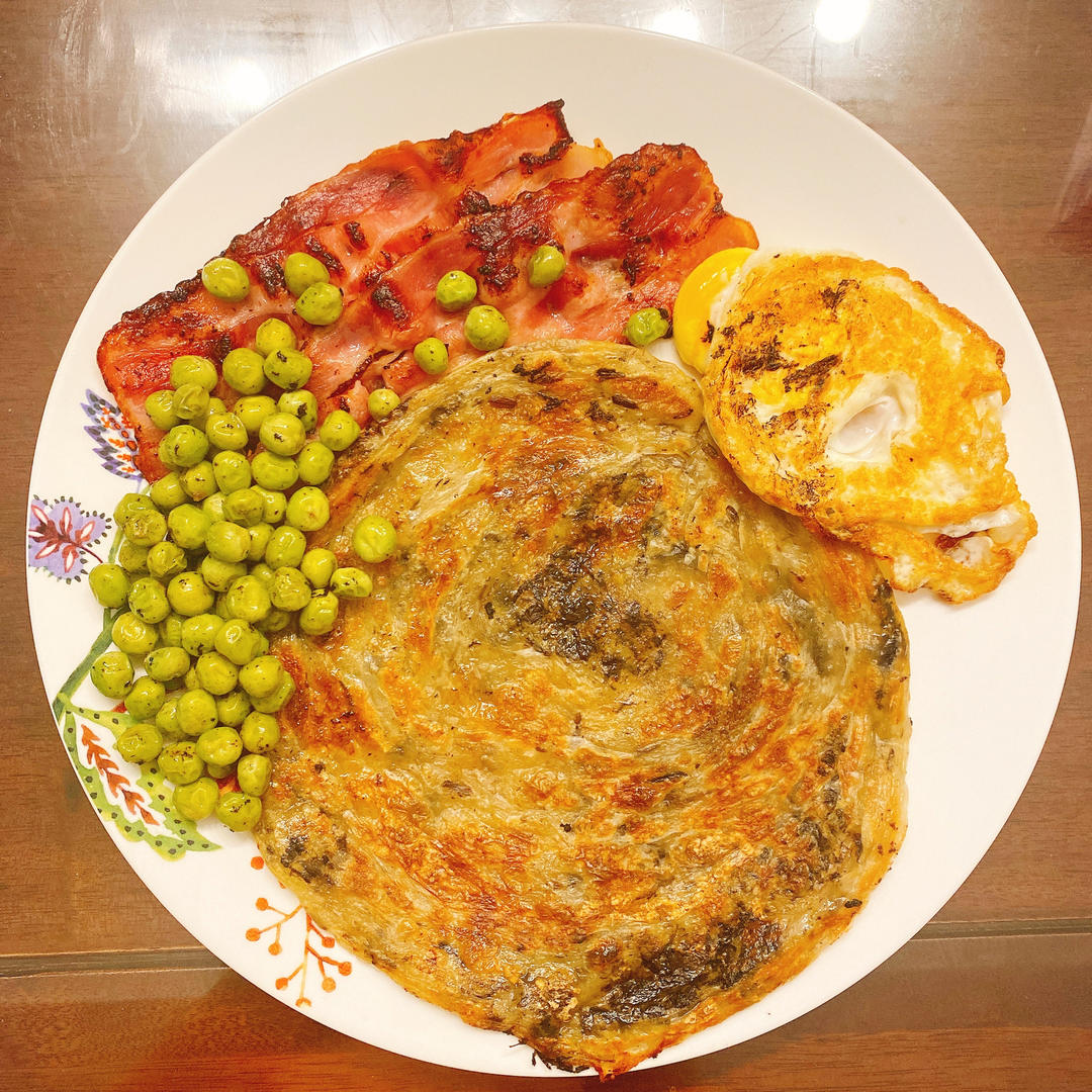 梅干菜鲜肉手抓饼锅盔不揉面不发面又薄又脆