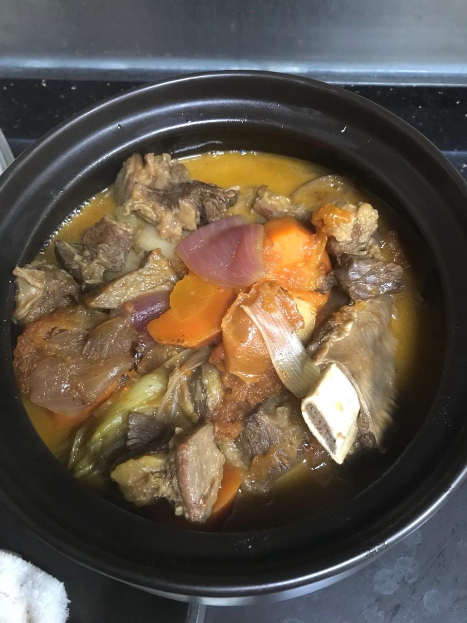 土豆炖牛肉