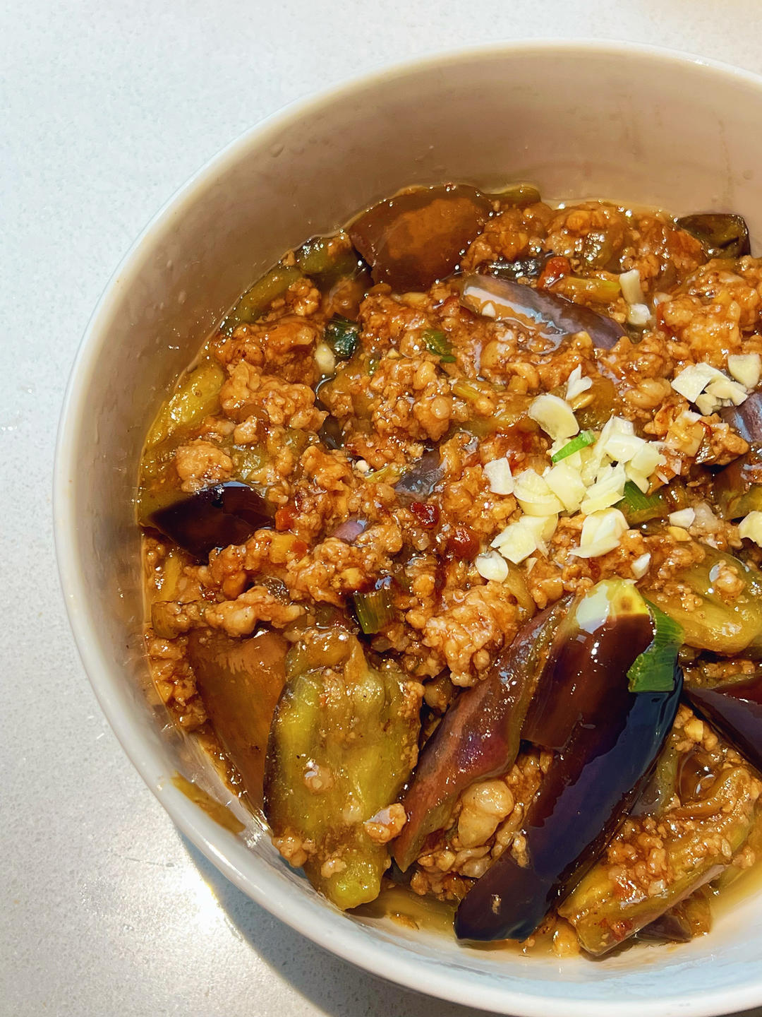 超级下饭酱香味肉末茄子