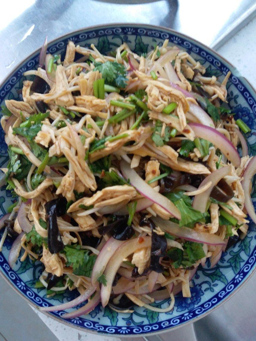 凉拌鸡丝
