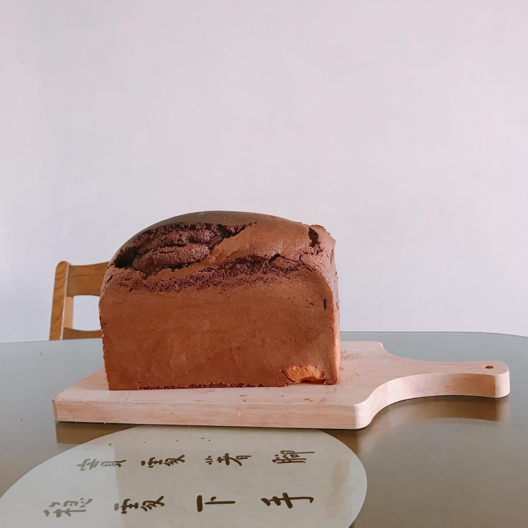 一次成功的黑钻吐司｜蛋糕➕面包的神仙搭配