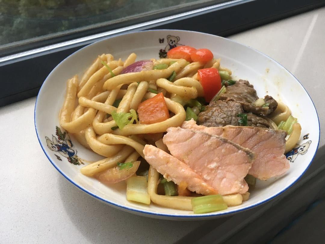 自制乌冬面