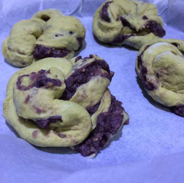 豆沙面包卷