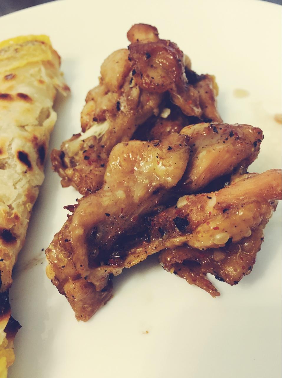 蒜香鸡腿排