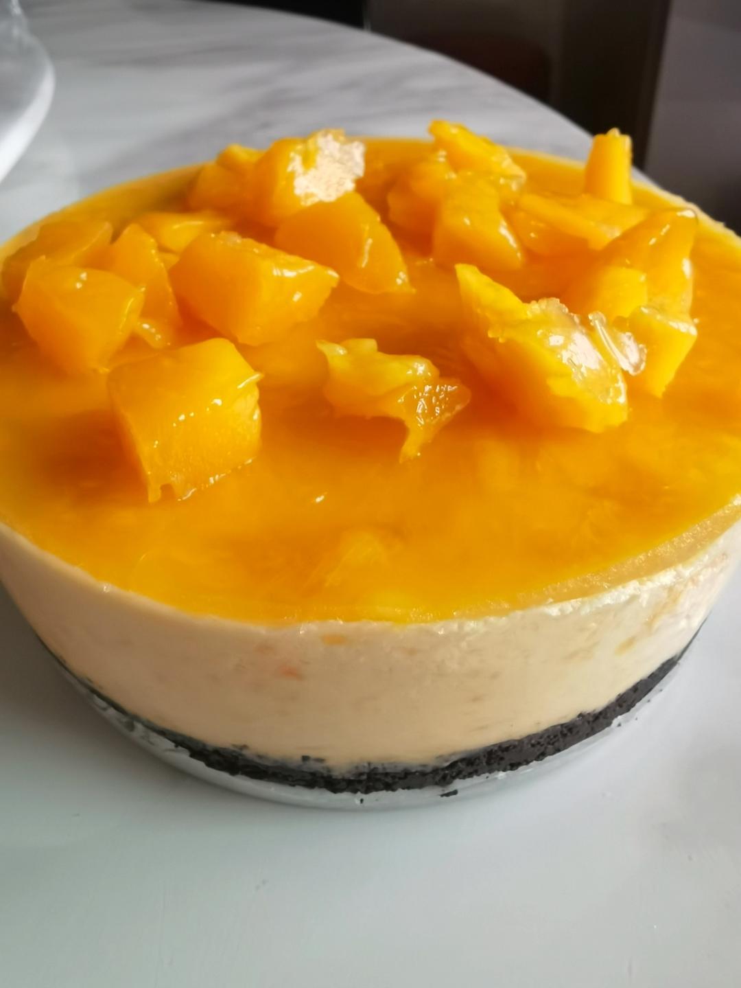 【视频】芒果慕斯（6寸） | 含镜面果胶配方