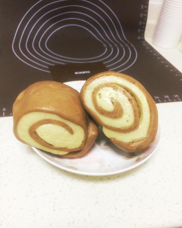 双色刀切馒头