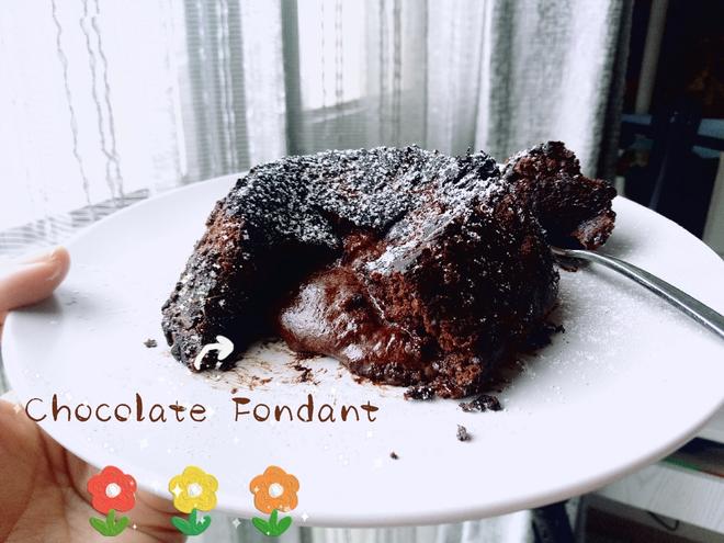 只能趁热吃的巧克力熔岩蛋糕chocolate fondant的做法