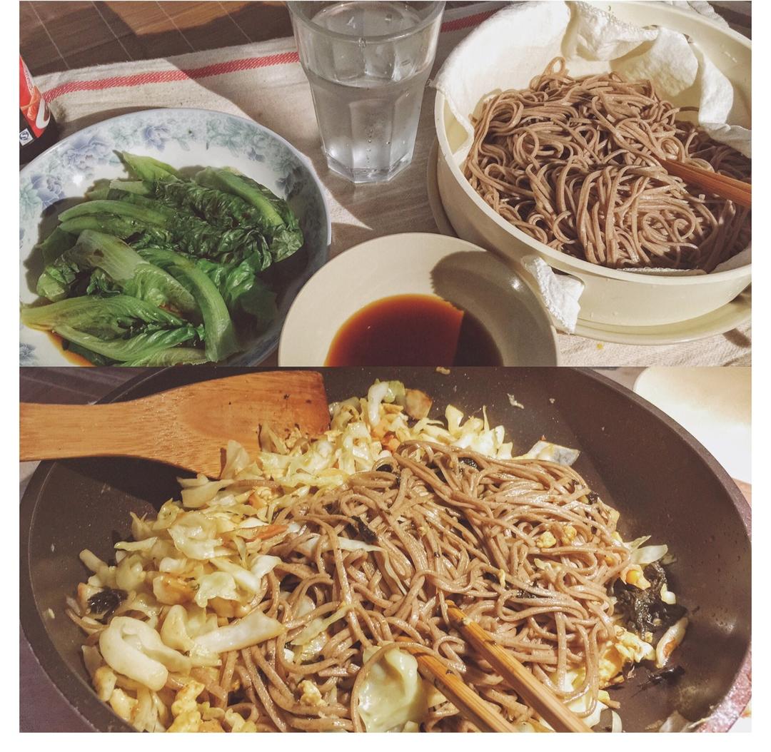 素炒荞麦面